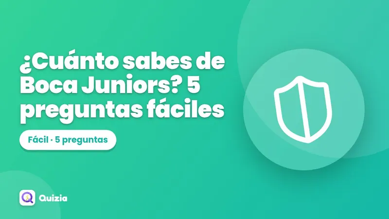 ¿Cuánto sabes de Boca Juniors? 5 preguntas fáciles