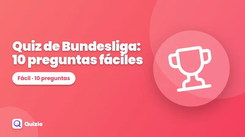 Quiz de Bundesliga: 10 preguntas fáciles