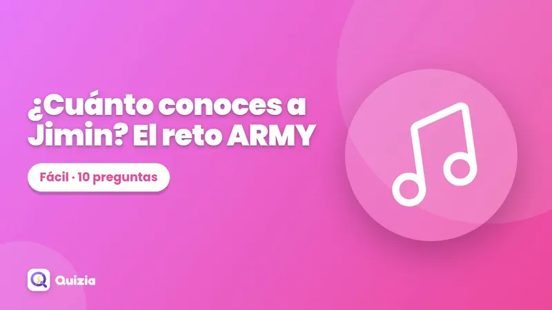 ¿Cuánto conoces a Jimin? El reto ARMY