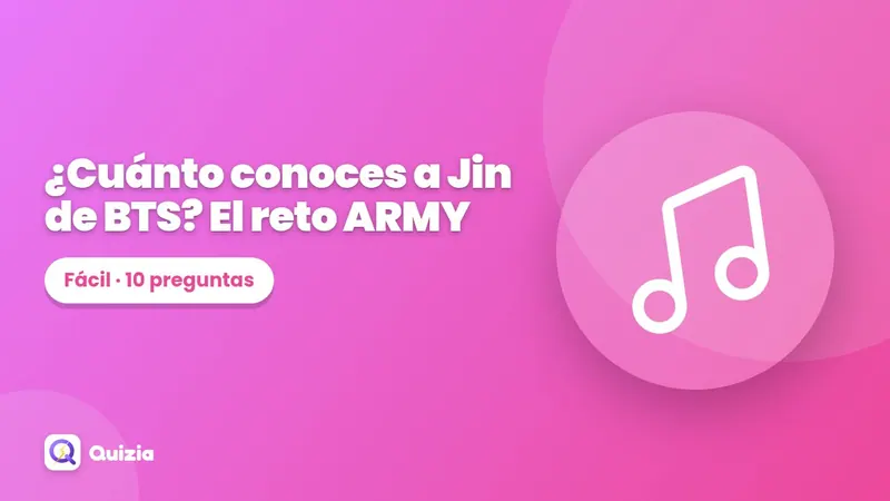 ¿Cuánto conoces a Jin de BTS? El reto ARMY
