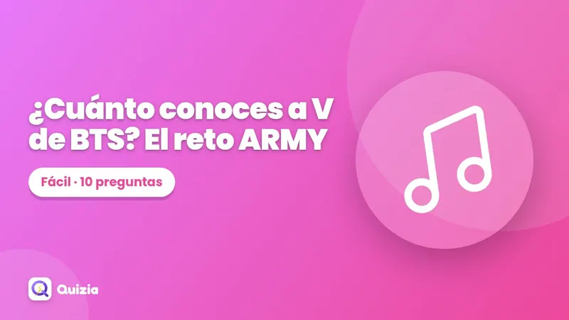 ¿Cuánto conoces a V de BTS? El reto ARMY