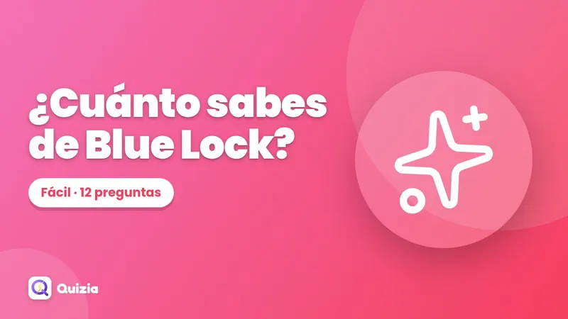 ¿Cuánto sabes de Blue Lock?