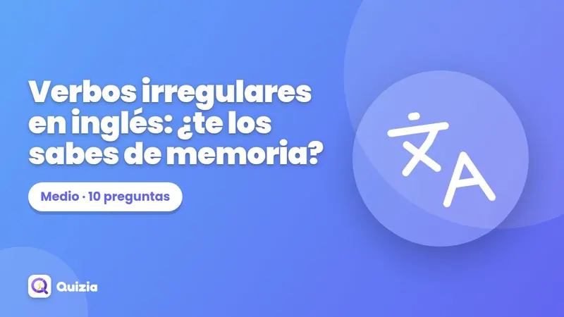Verbos irregulares en inglés: ¿te los sabes de memoria? 🧠