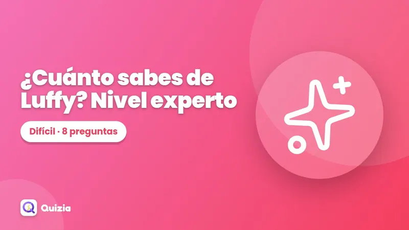 ¿Cuánto sabes de Luffy? Nivel experto 🔥