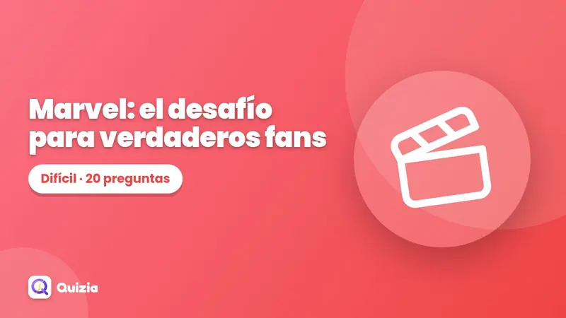 Marvel: el desafío para verdaderos fans 🔥
