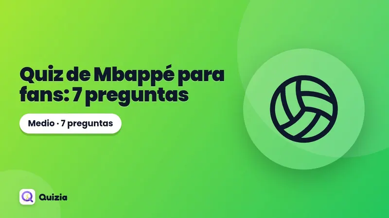 Quiz de Mbappé para fans: 7 preguntas