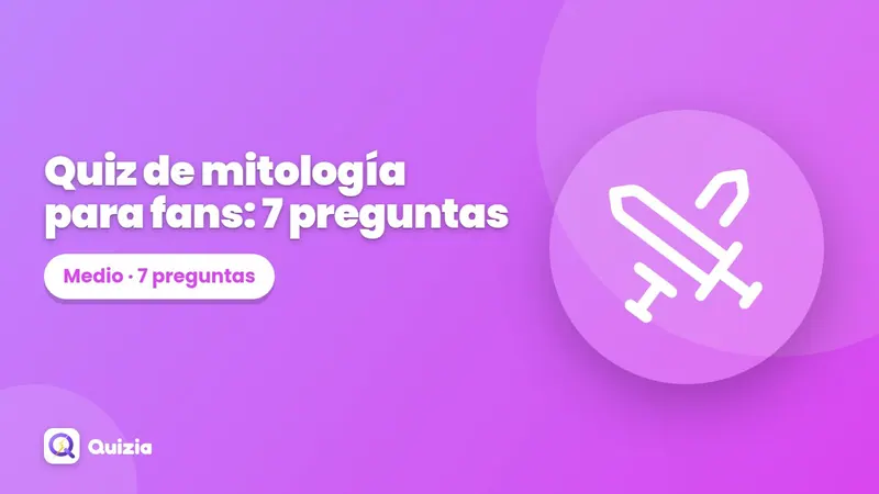 Quiz de mitología para fans: 7 preguntas