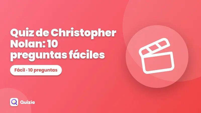 Quiz de Christopher Nolan: 10 preguntas fáciles
