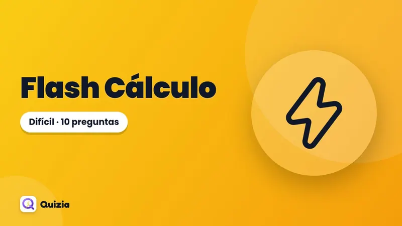 Flash Cálculo ⚡