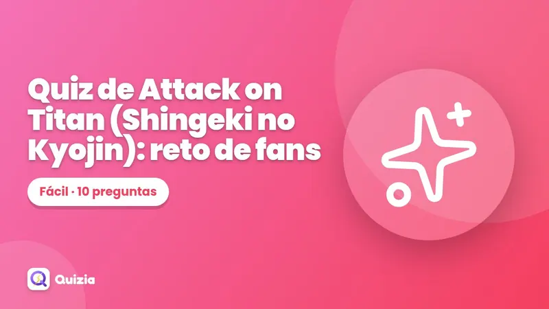 Quiz de Attack on Titan (Shingeki no Kyojin): reto de fans