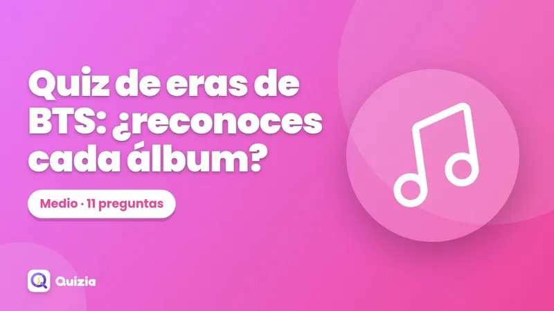 Quiz de eras de BTS: ¿reconoces cada álbum?