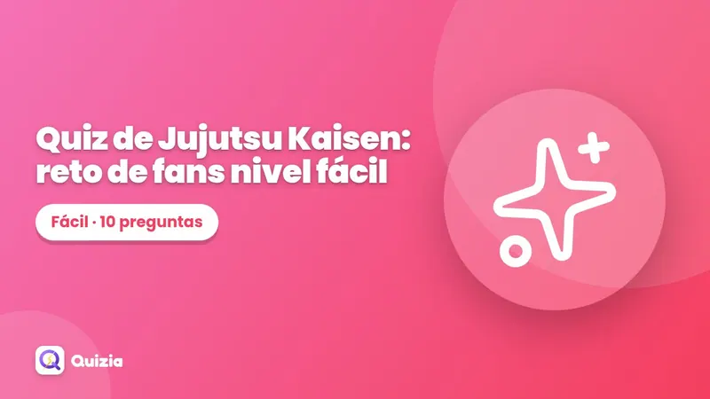 Quiz de Jujutsu Kaisen: reto de fans nivel fácil