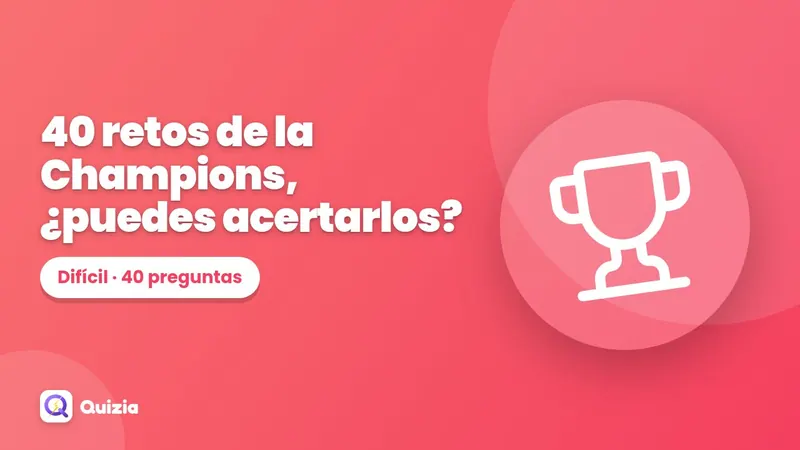 40 retos de la Champions, ¿puedes acertarlos?