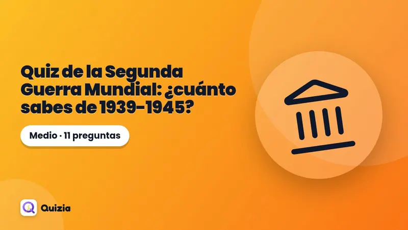 Quiz de la Segunda Guerra Mundial: ¿cuánto sabes de 1939-1945?