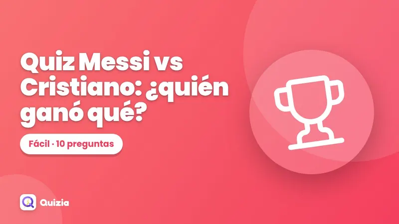 Quiz Messi vs Cristiano: ¿quién ganó qué?
