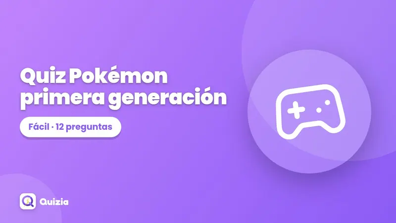 Quiz Pokémon primera generación